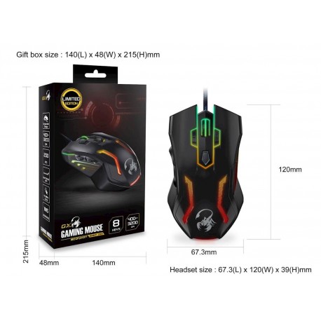 Miška Genius Scorpion Spear Pro
