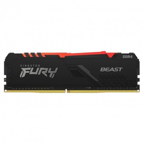 Pomnilnik DDR4 8GB 3000 KINGSTON Fury Beast RGB, KF430C15BBA/8