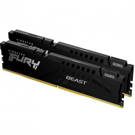 Pomnilnik DDR5 32GB (2x16GB) 4800 Kingston Fury Beast, KF548C38BBK2-32