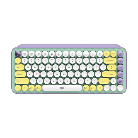 Tipkovnica Logitech POP Keys z EMOJI, mehanska, mint