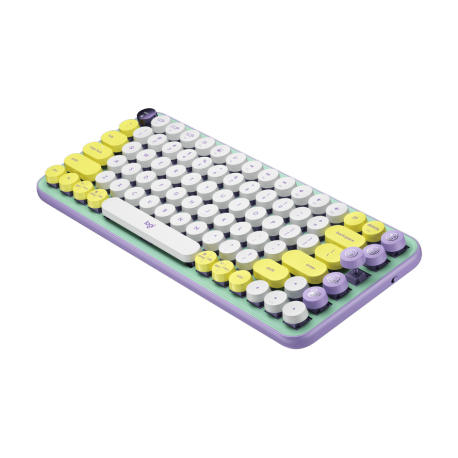Tipkovnica Logitech POP Keys z EMOJI, mehanska, mint