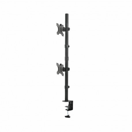 Nosilec namizni LCD 2xmonitor LCD-352/2V SBOX črn