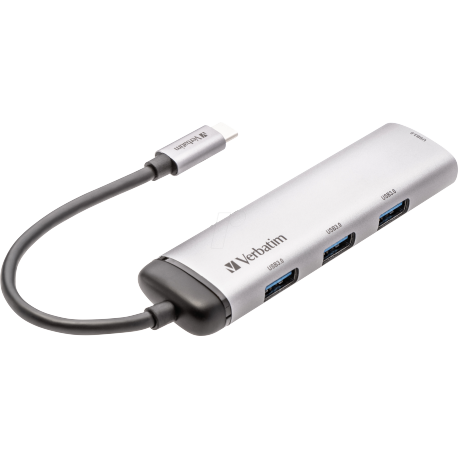 USB hub Verbatim USB-C na 4x USB 3.2 49147