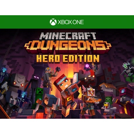 Igra Minecraft Dungeons: Hero Edition (Xbox One)