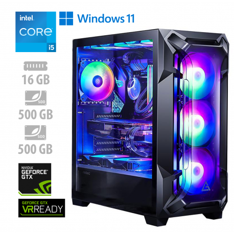 Osebni računalnik ANNI GAMER Advanced i5-11400F / GTX1650 / SSD / NVMe / W11P