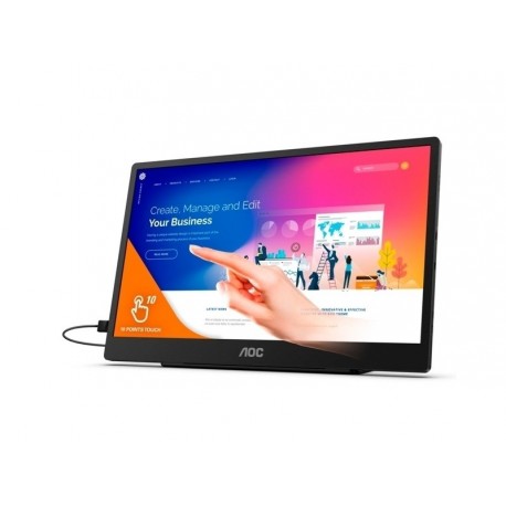 Monitor AOC 16T2, touch