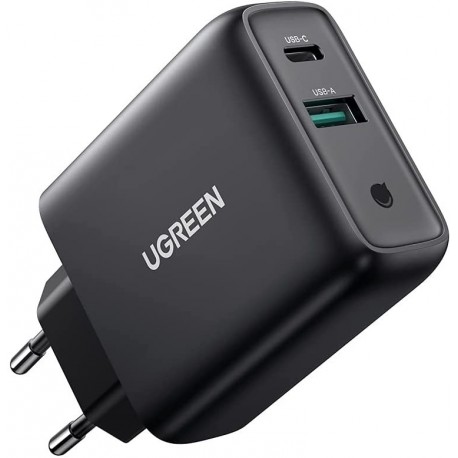 UGREEN 36W QC3.0 hišni polnilec Črn