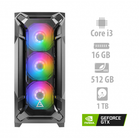 Osebni računalnik ANNI GAMER Advanced i3-10100F / GTX 1650 / NVMe / HDD
