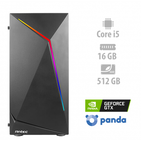 Osebni računalnik ANNI GAMER Advanced i5-10400F / GTX 1050 Ti / 16 GB / NVMe