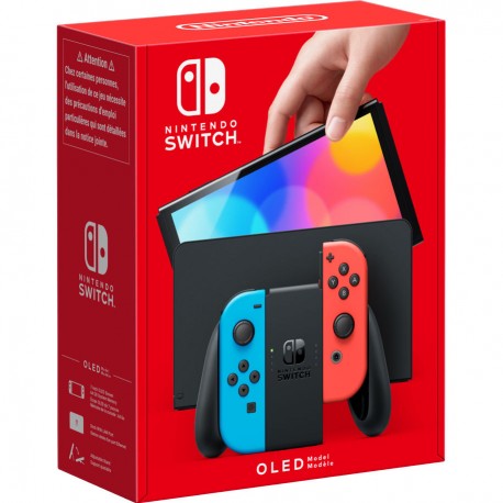 Igralna konzola Nintendo switch OLED Neon blue/Red Joy-Con