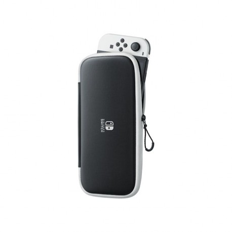 Torbica za Nintendo Switch črno/bela