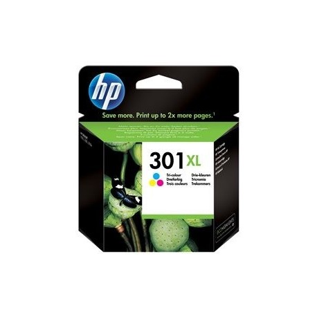 Črnilo HP 301XL original ink cartridge tri-colour high capacity 330 pages 1-pack