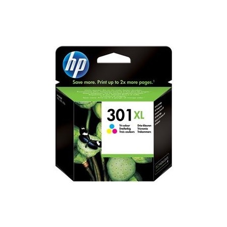 Črnilo HP 301XL original ink cartridge tri-colour high capacity 330 pages 1-pack