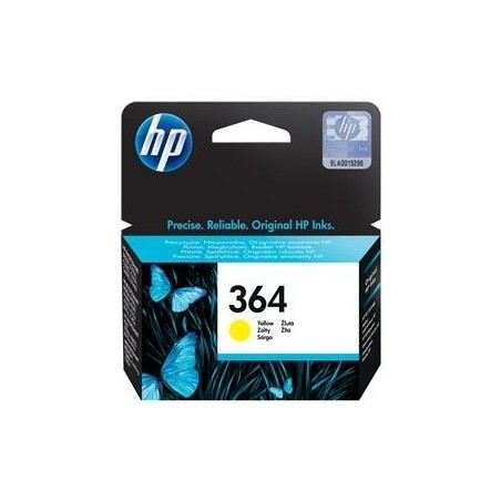 Črnilo HP 364 original ink cartridge yellow standard capacity 3ml 300 pages 1-pa