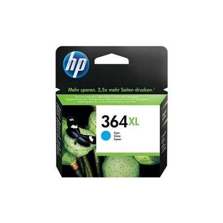 Črnilo HP 364XL original ink cartridge cyan high capacity 7ml 750 pages 1-pack w