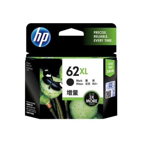 Črnilo HP 62XL, črna