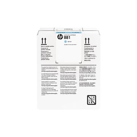 Črnilo HP 881 5-liter Light Cyan Latex Ink Cartridge