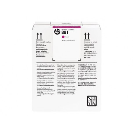Črnilo HP 881 5-liter Magenta Latex Ink Cartridge