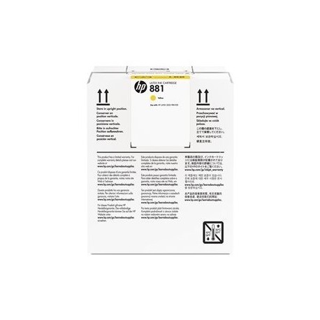 Črnilo HP 881 5-liter Yellow Latex Ink Cartridge