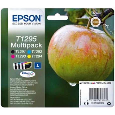 ČRNILO EPSON KOMPLET ČRNA, MAGENTA, CYAN, RUMENA ZA BX305F/320/SX525 SIZE L