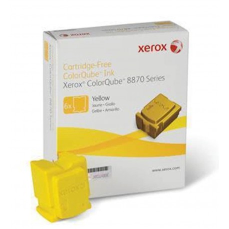ČRNILO XEROX RUMEN ZA COLORQUBE 8870/8880 6 STICKS ZA 17.300 STRANI