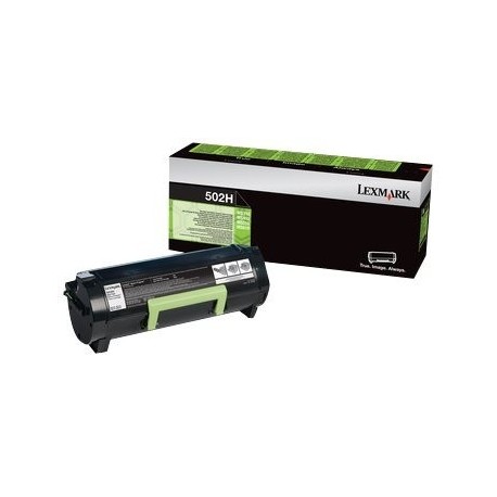 Toner LEXMARK 502HE toner cartridge black standard capacity 5.000 pages 1-pack c