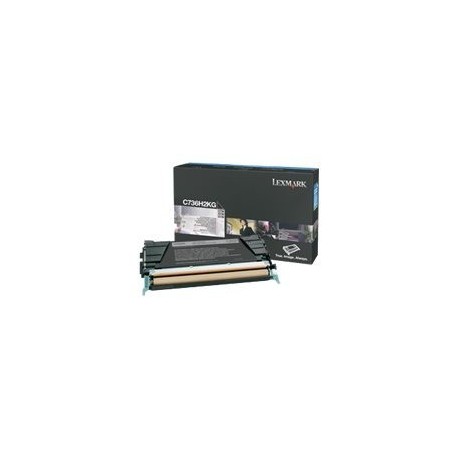 Toner LEXMARK C736 X736 X738 toner cartridge black high yield 12.000 pages 1-pac
