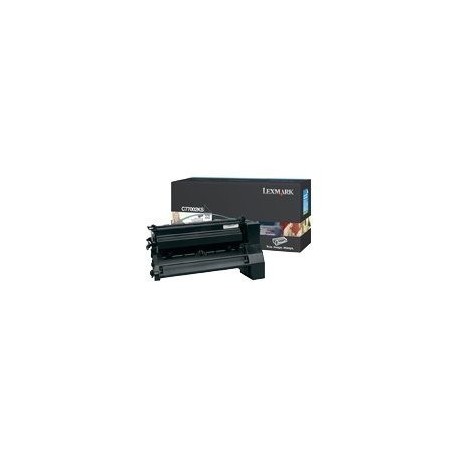 Toner LEXMARK C770 C772 toner cartridge black standard capacity 6.000 pages 1-pa