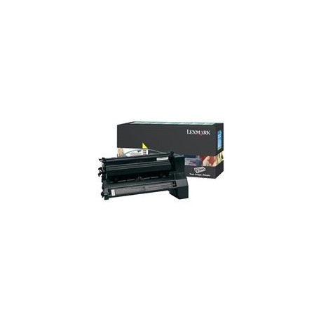 Toner LEXMARK C782 X782e toner cartridge yellow standard capacity 6.000 pages 1-