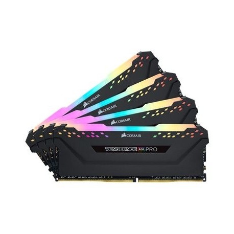Pomnilnik DDR4 32GB (4x8GB) 3000 CORSAIR Vengeance RGB Pro Black Heat Spreader