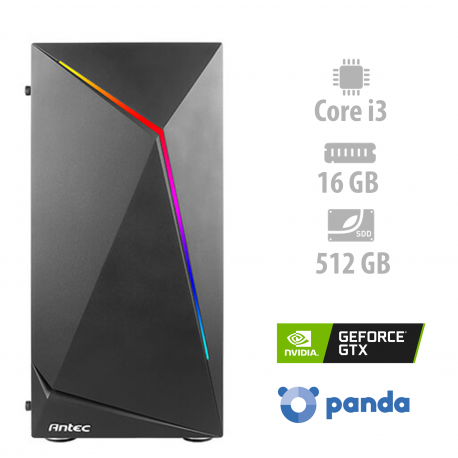 Osebni računalnik ANNI GAMER Advanced i3-12100F / GTX 1650 / NVMe / GX7