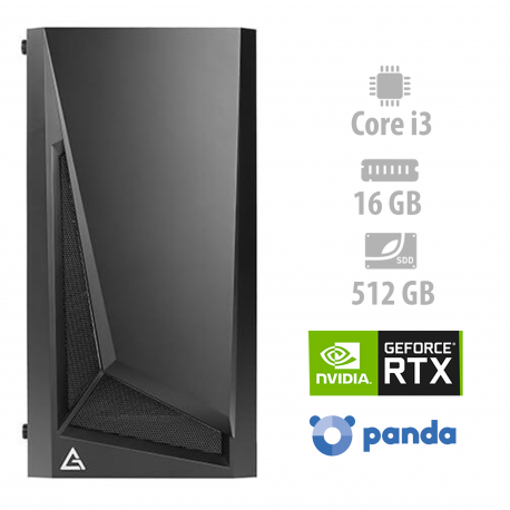 Osebni računalnik ANNI Gamer i3-12100F / RTX 3050 / NVMe / GX7
