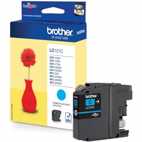Črnilo BROTHER Ink Cartridge LC-121 C
