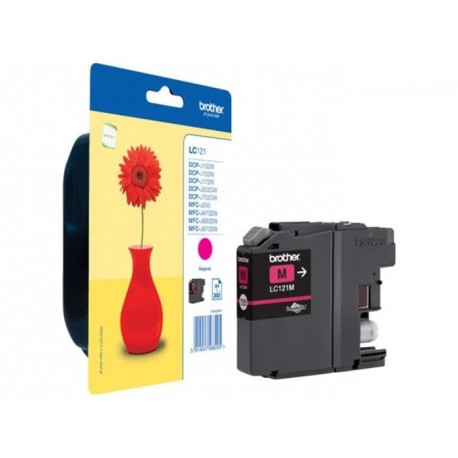 Črnilo BROTHER Ink Cartridge LC-121 M