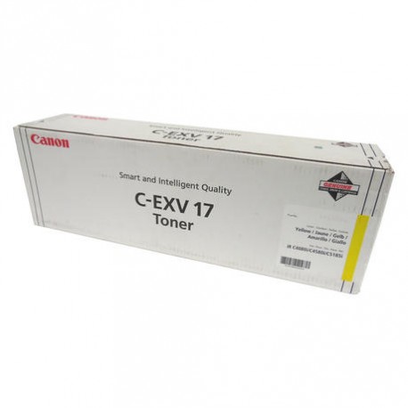 Toner CANON Toner CEXV17 Yellow