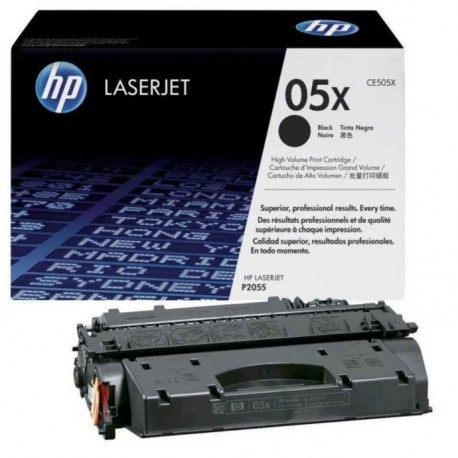 Toner HP 05XD Laserjet original toner cartridge black high capacity 2 x 6.500 pa