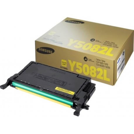 Toner SAMSUNG CLT-Y5082L/ELS H-Yld Yel Toner Cartridge
