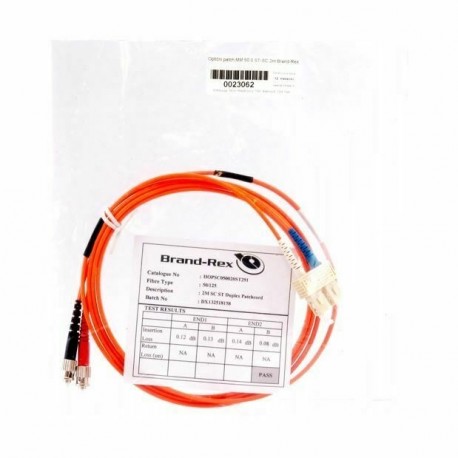 Optični patch MM 50.0 ST-SC 2m Leviton 2306200