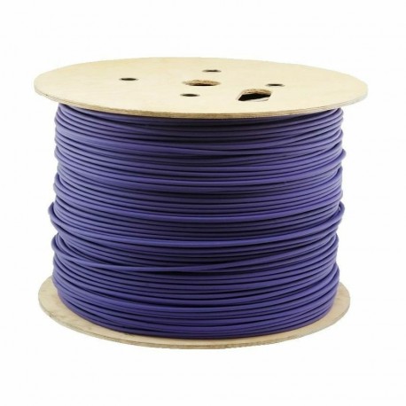 Kabel CAT.7 SFTP 4x2AWG23, LSF Eca 1000m vijoličen Leviton 9001011