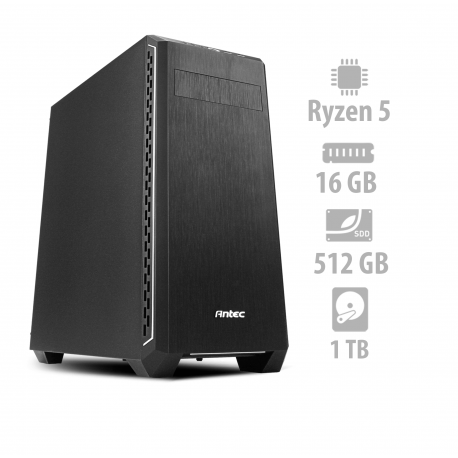 Osebni računalnik ANNI WORKSTATION Advanced R5 5600X / T600 / NVMe / HDD / W11