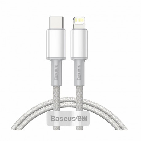 Kabel Baseus Apple USB C/Lightning, 1m, 20W, bel