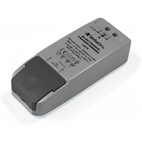 Verbatim LED Electric Transformer 0-70W 52900