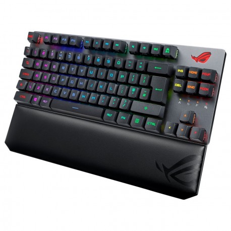 Tipkovnica ASUS ROG Strix Scope RX TKL Wireless Deluxe, RX Red, PBT