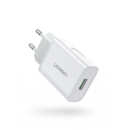 UGREEN 18W QC3.0 hišni polnilec bel - box