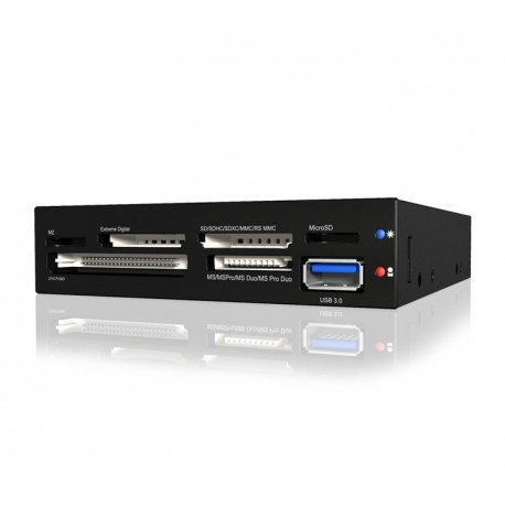 Icybox 3,5 čitalec kartic in USB 3.0