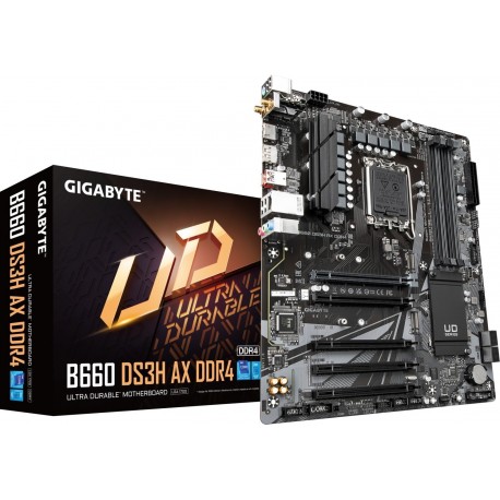 Matična plošča GIGABYTE B660 DS3H AX, WIFI, LGA1700