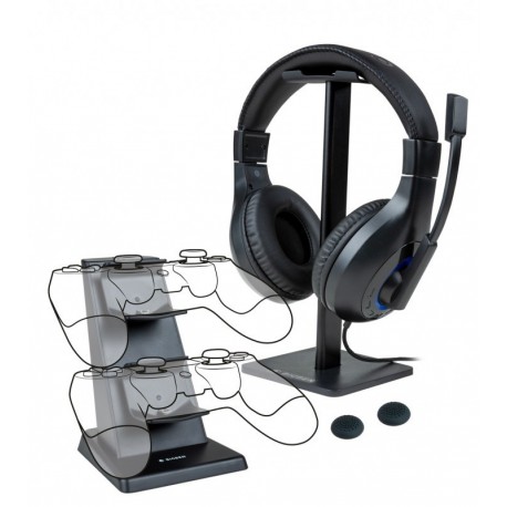 Slušalke BIGBEN ESSENTIAL PACK 4V1 - PS4