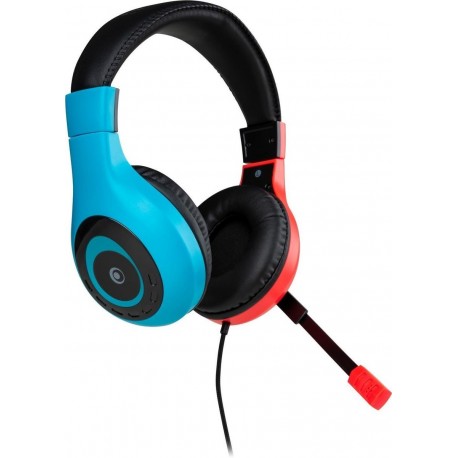 Slušalke BIGBEN NINTENDO SWITCH HEADSET RED/BLUE