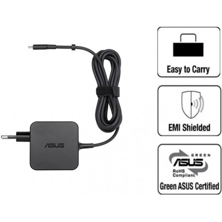 Napajalnik ASUS AC65-00 EU 65W V3 USB Type-C Adapter