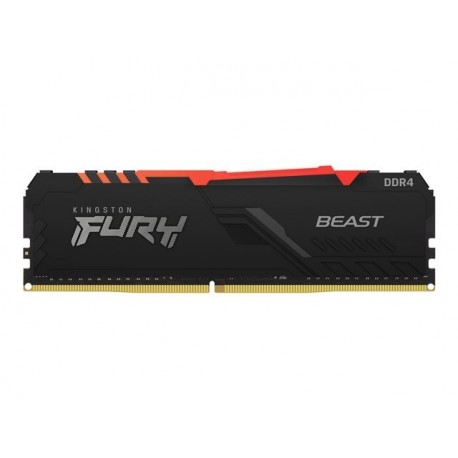 Pomnilnik DDR4 128GB (4x32GB) 3600MHz KINGSTON FURY Beast RGB